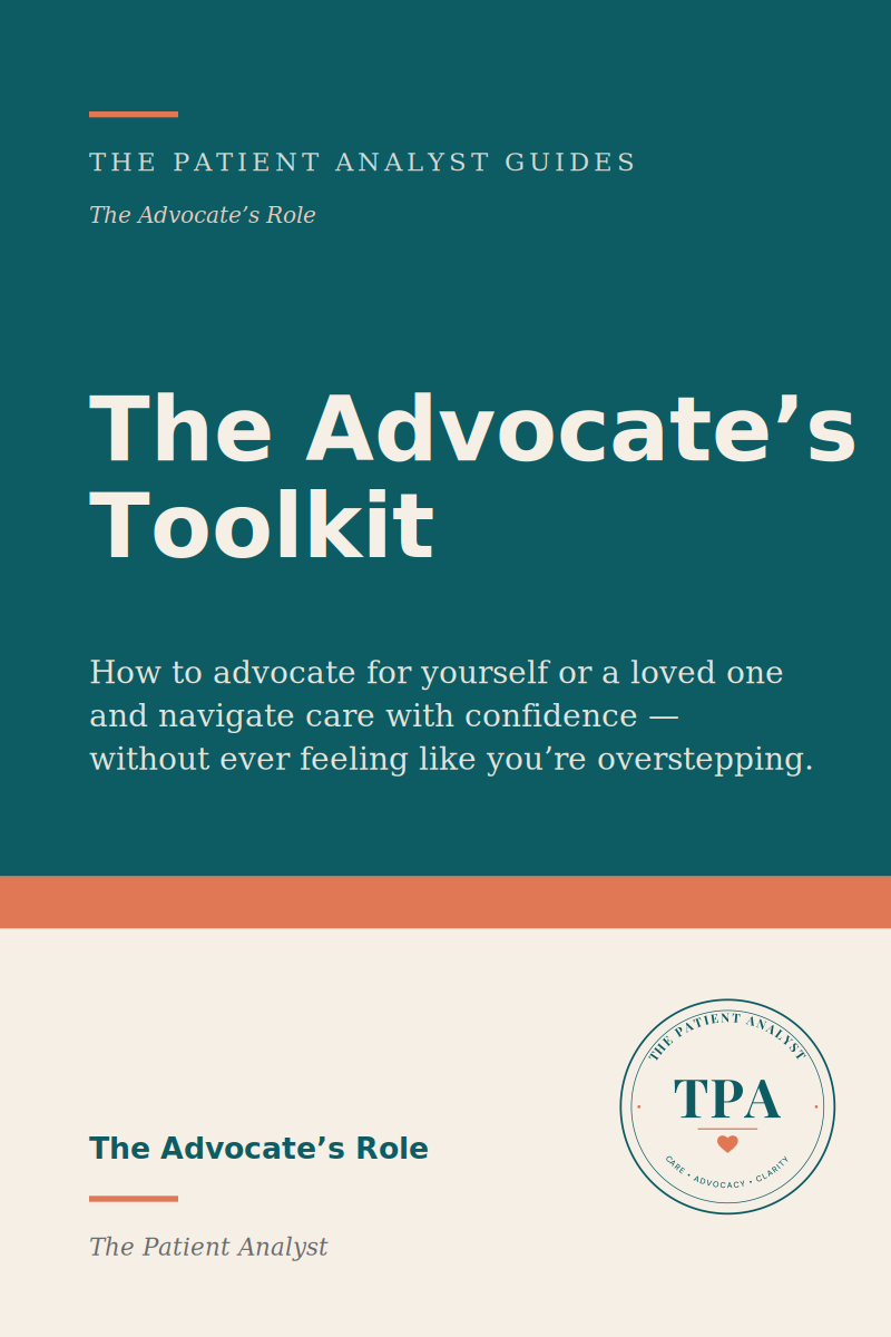 The Advocate's Toolkit booklet cover